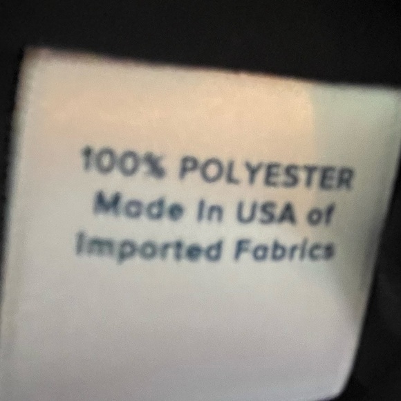 Small black Cream Allison Joy long dress. Elastic waist two button neck closure. - Picture 6 of 8